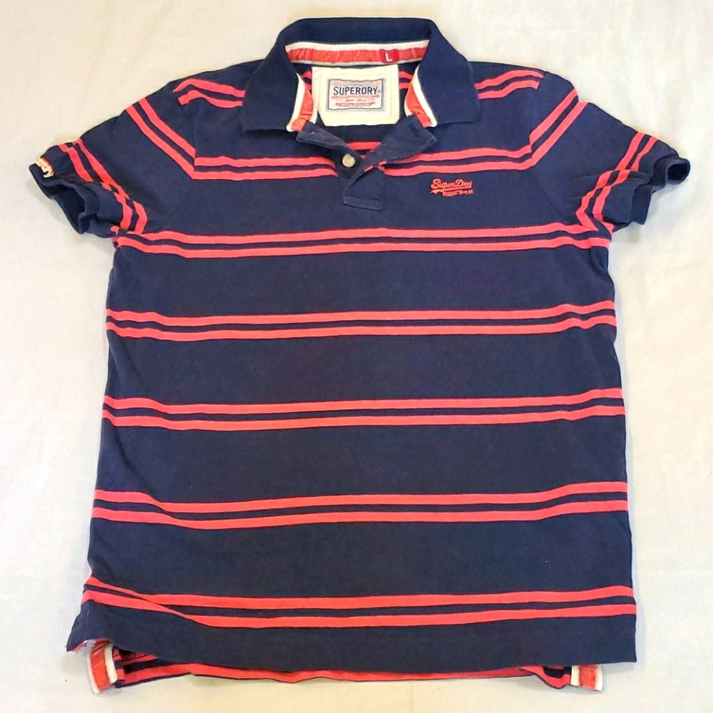 SUPERDRY Men's striped polo shirt